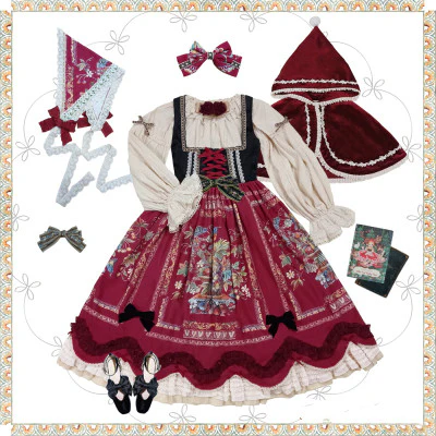 Rich Hymn - Lolita Bavarian Long Velvet JSK - Image 34