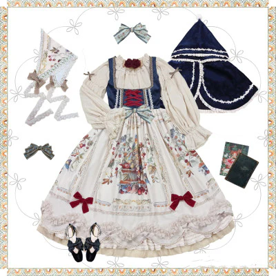Rich Hymn - Lolita Bavarian Long Velvet JSK - Image 35