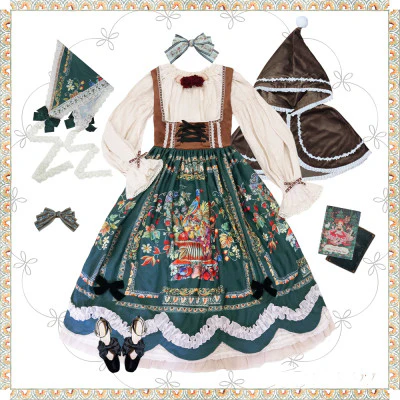 Rich Hymn - Lolita Bavarian Long Velvet JSK - Image 36