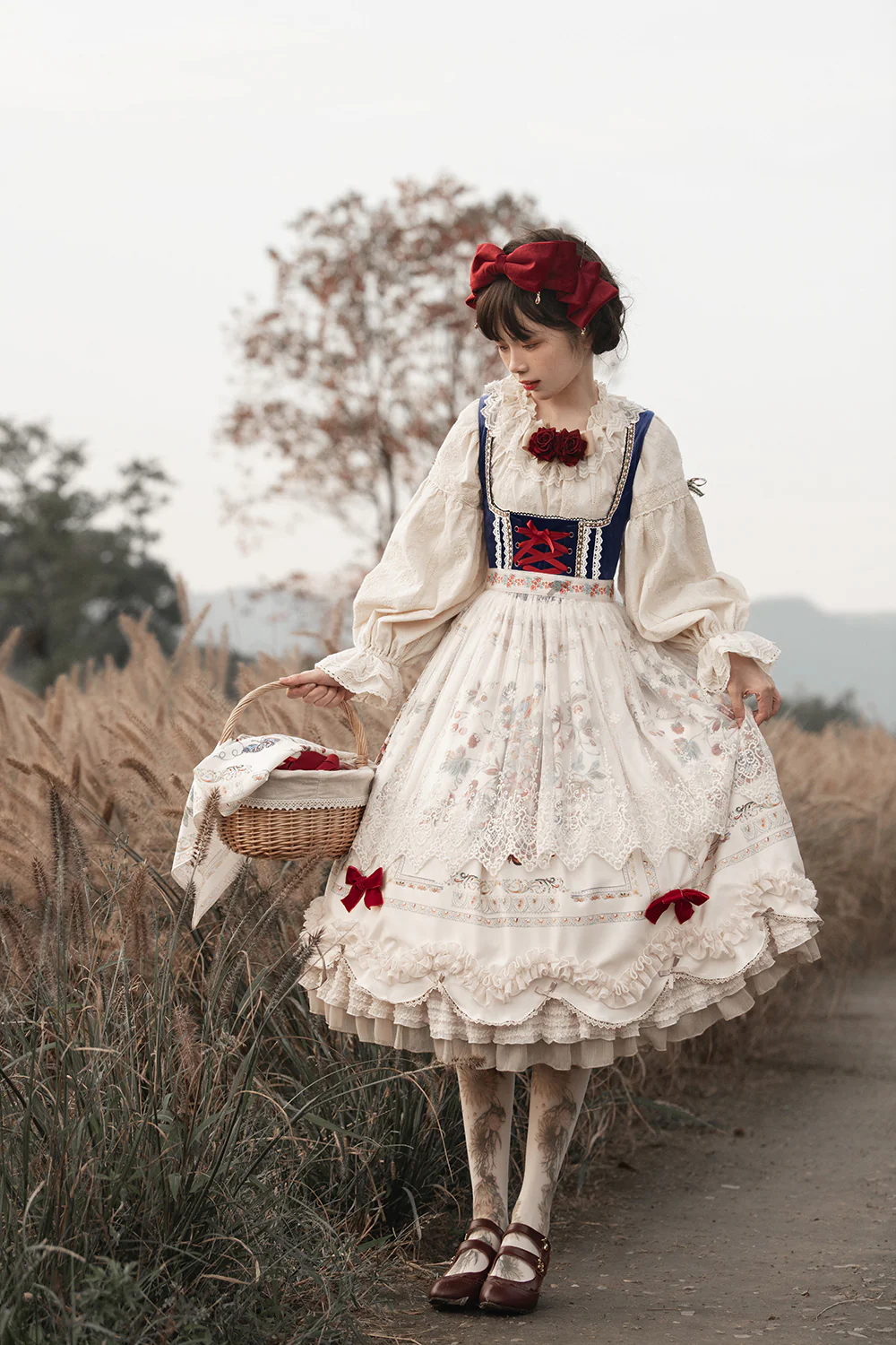 Rich Hymn - Lolita Bavarian Long Velvet JSK - Image 37