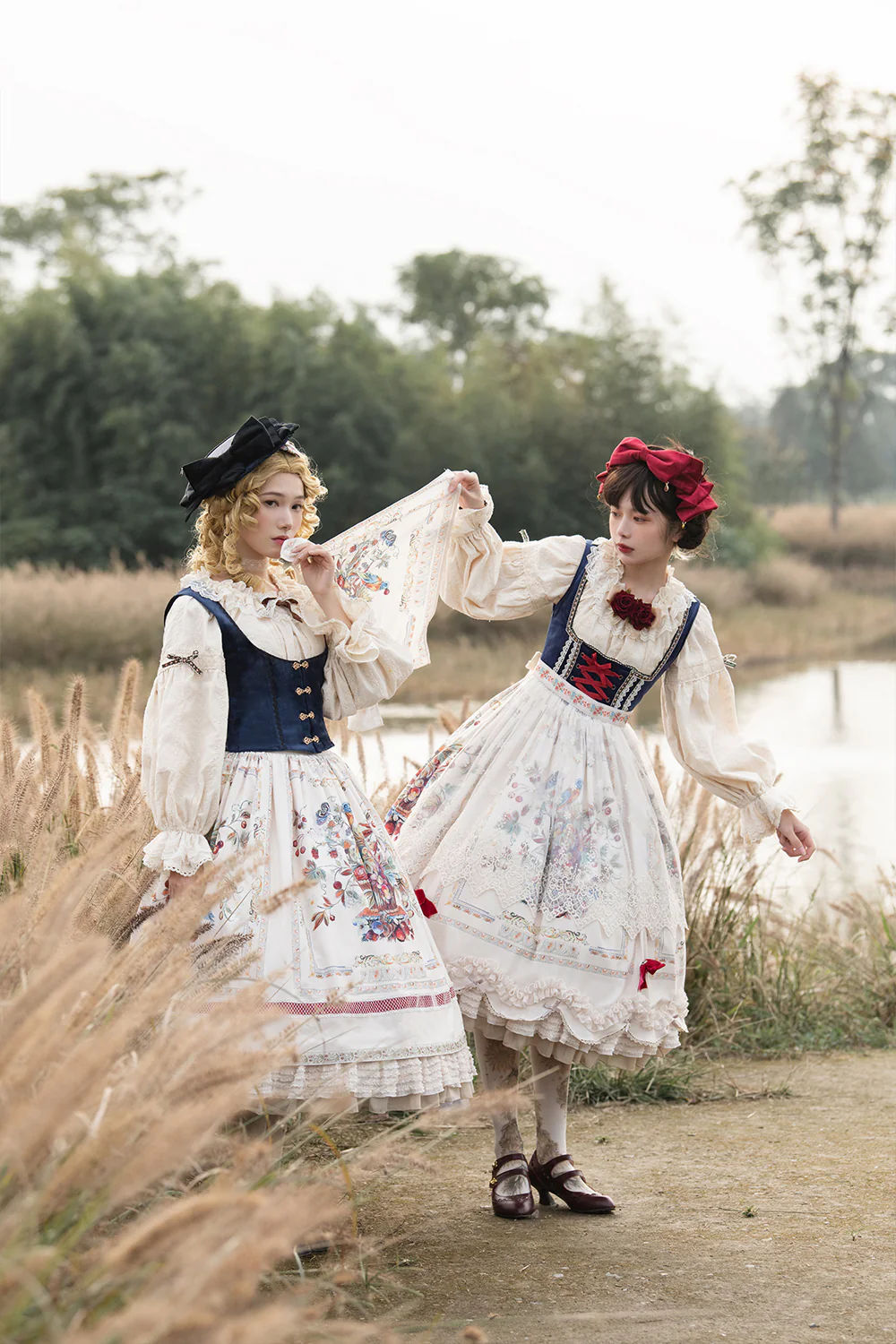 Rich Hymn - Lolita Bavarian Long Velvet JSK - Image 40
