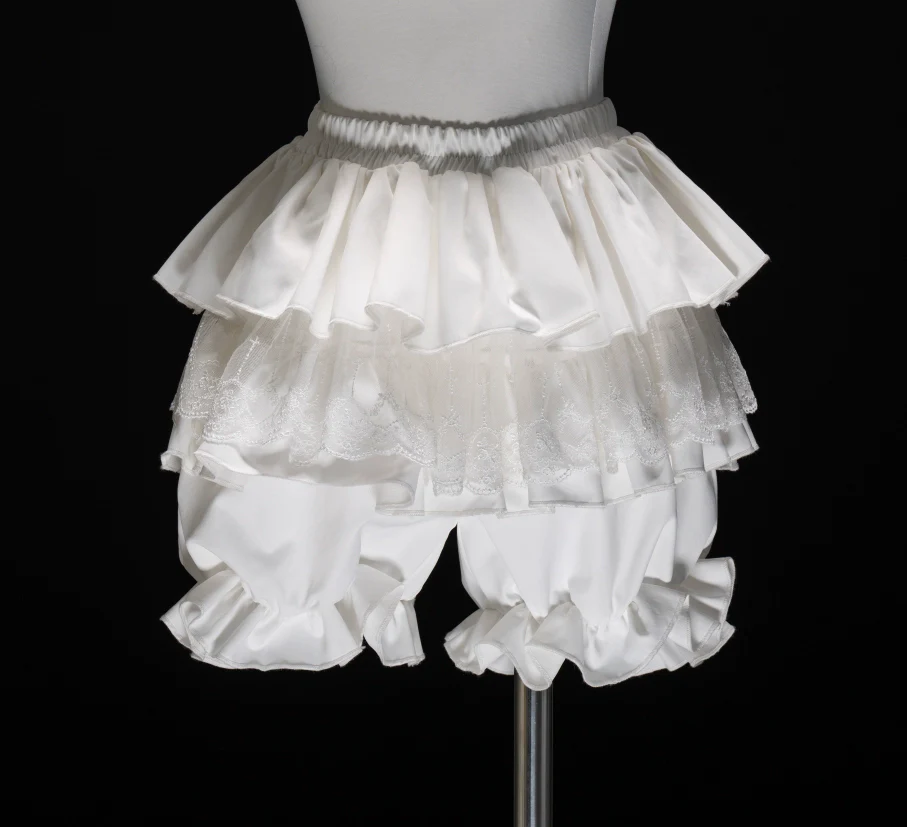 Omega Wedding Gothic Ouji Lolita White Suit - Image 24