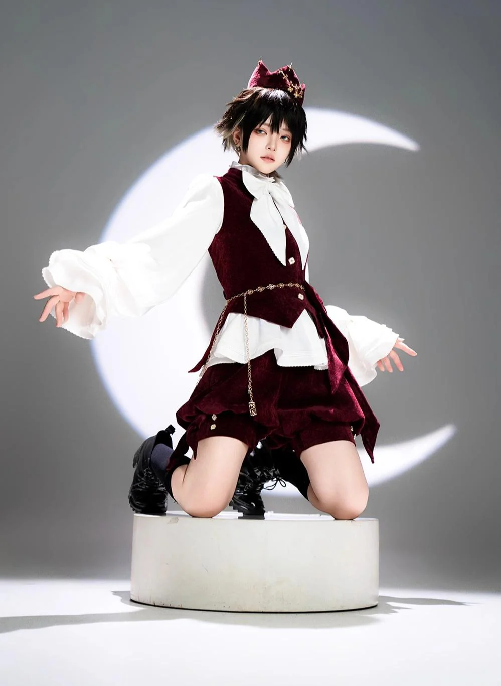 Hare Hunter - Ouji Lolita Gold Alloy Waist Chain - Image 3