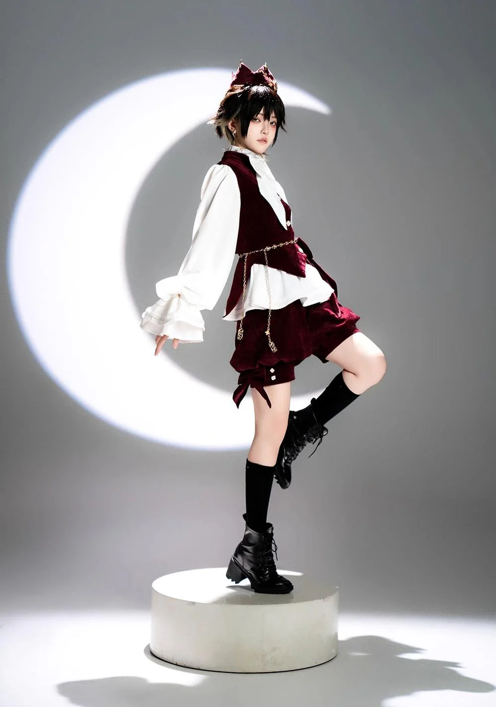 Hare Hunter - Ouji Lolita Gold Alloy Waist Chain - Image 7