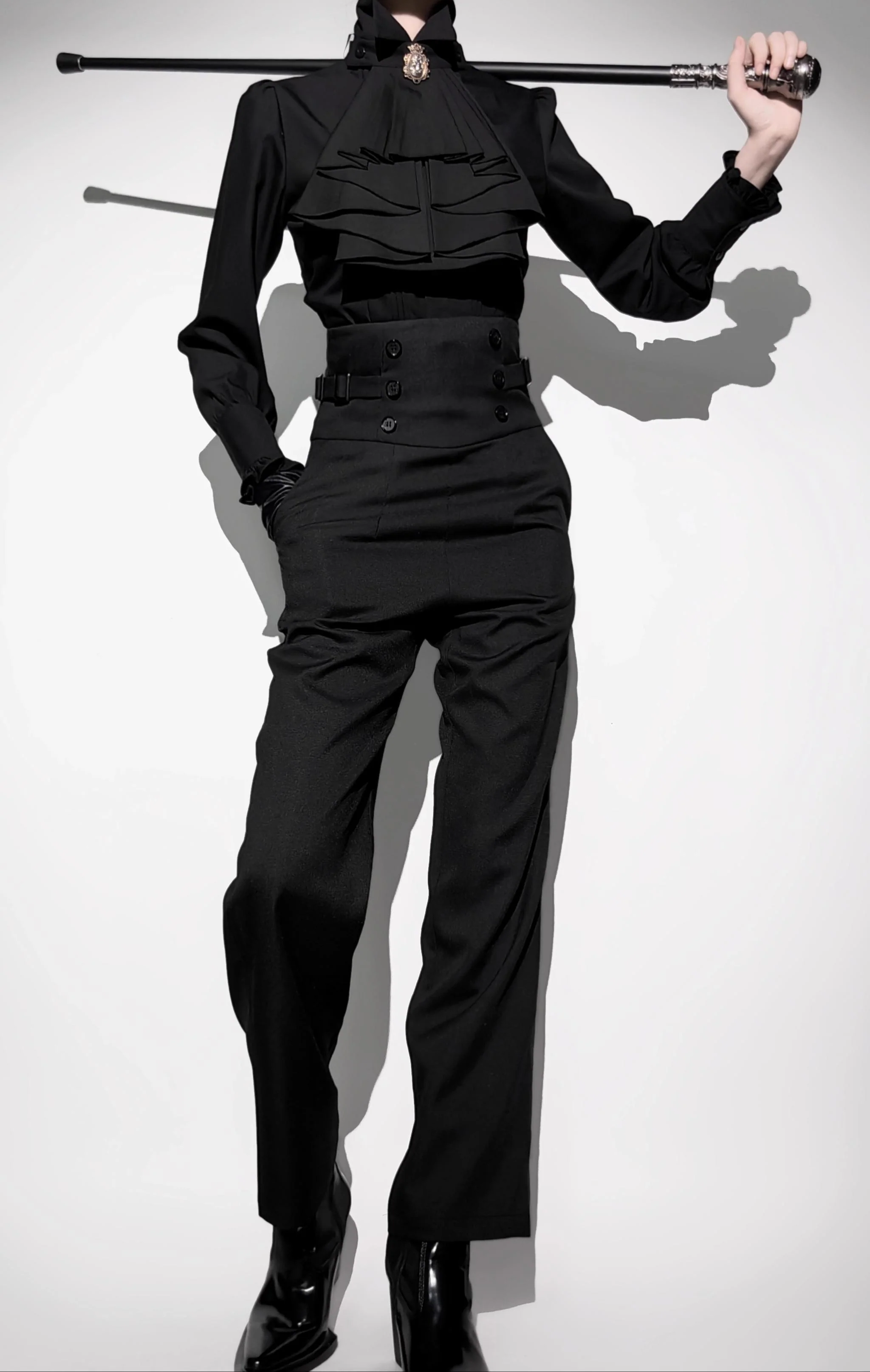 Raycey - Ouji Lolita Pants, Prince Lolita Trousers - Image 2