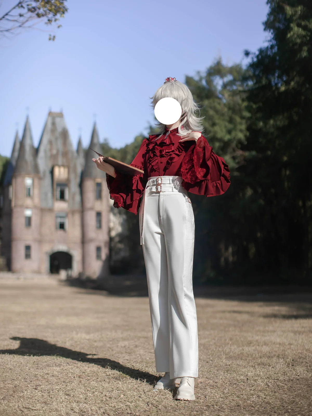 Night & Day Sonata - Ouji Lolita Princess Sleeve Shirt & Pants Set - Image 37