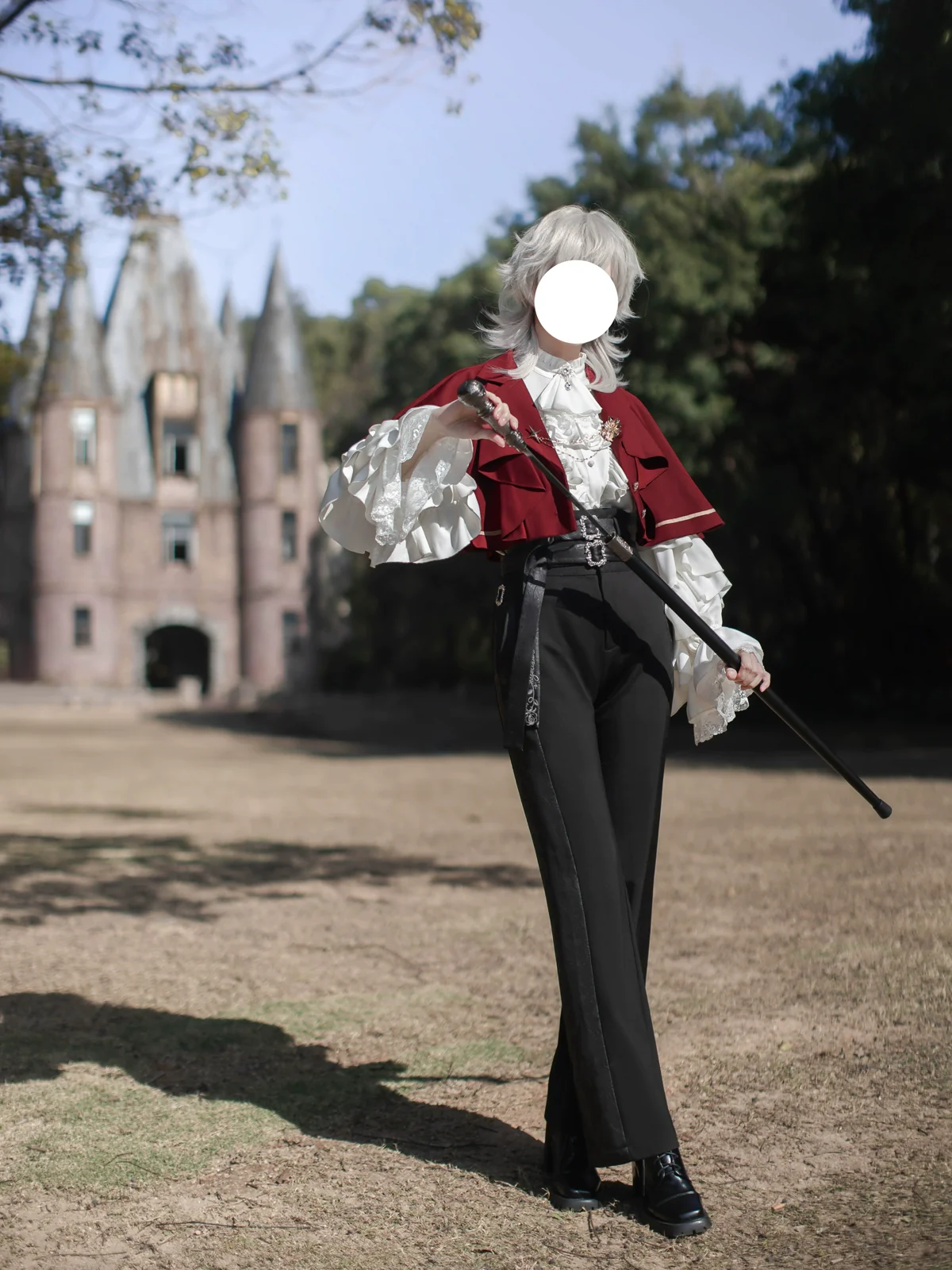 Night & Day Sonata - Ouji Lolita Princess Sleeve Shirt & Pants Set - Image 39
