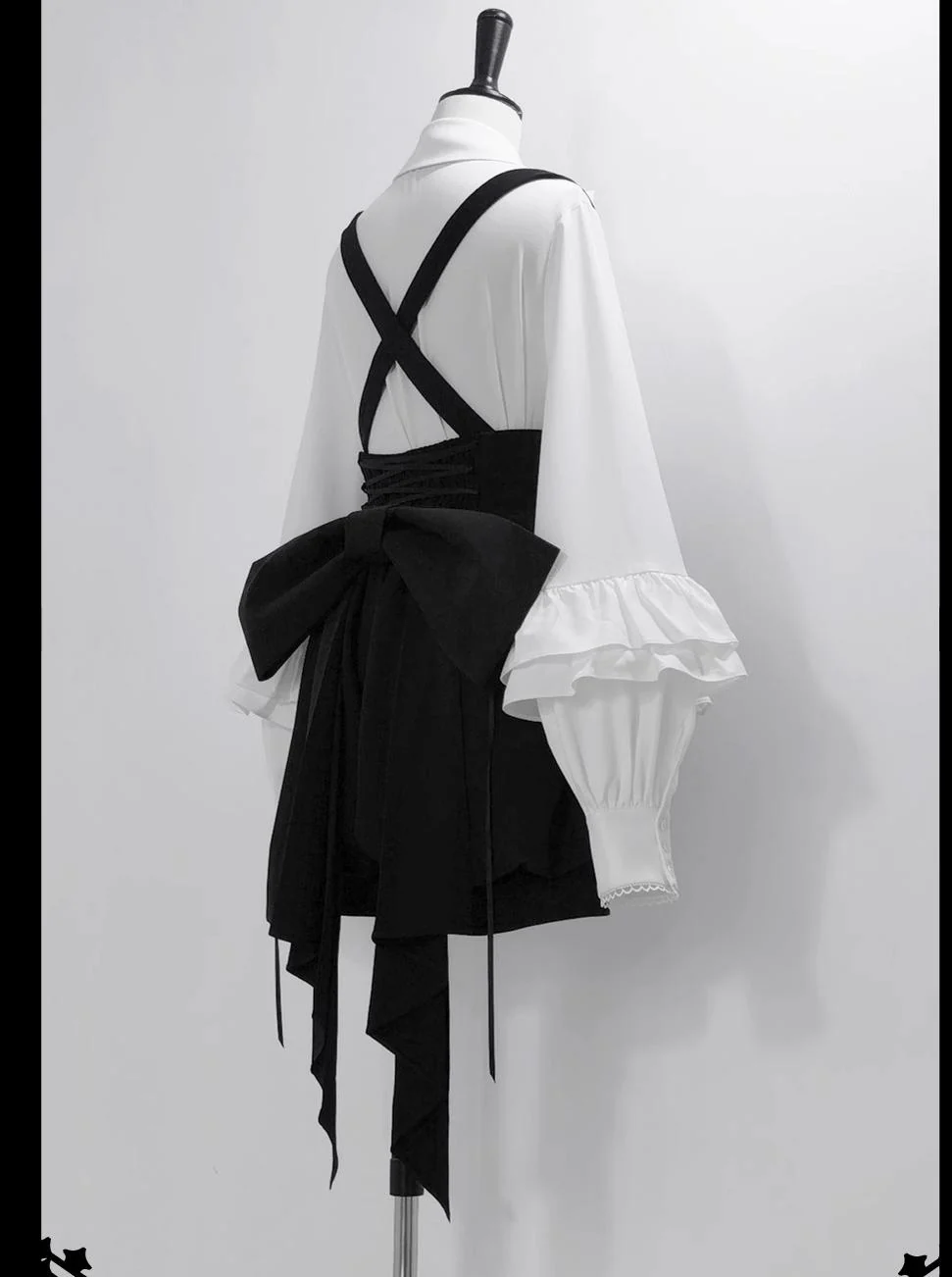 Doll - Retro Ouji Lolita Shirt Outfit - Image 12