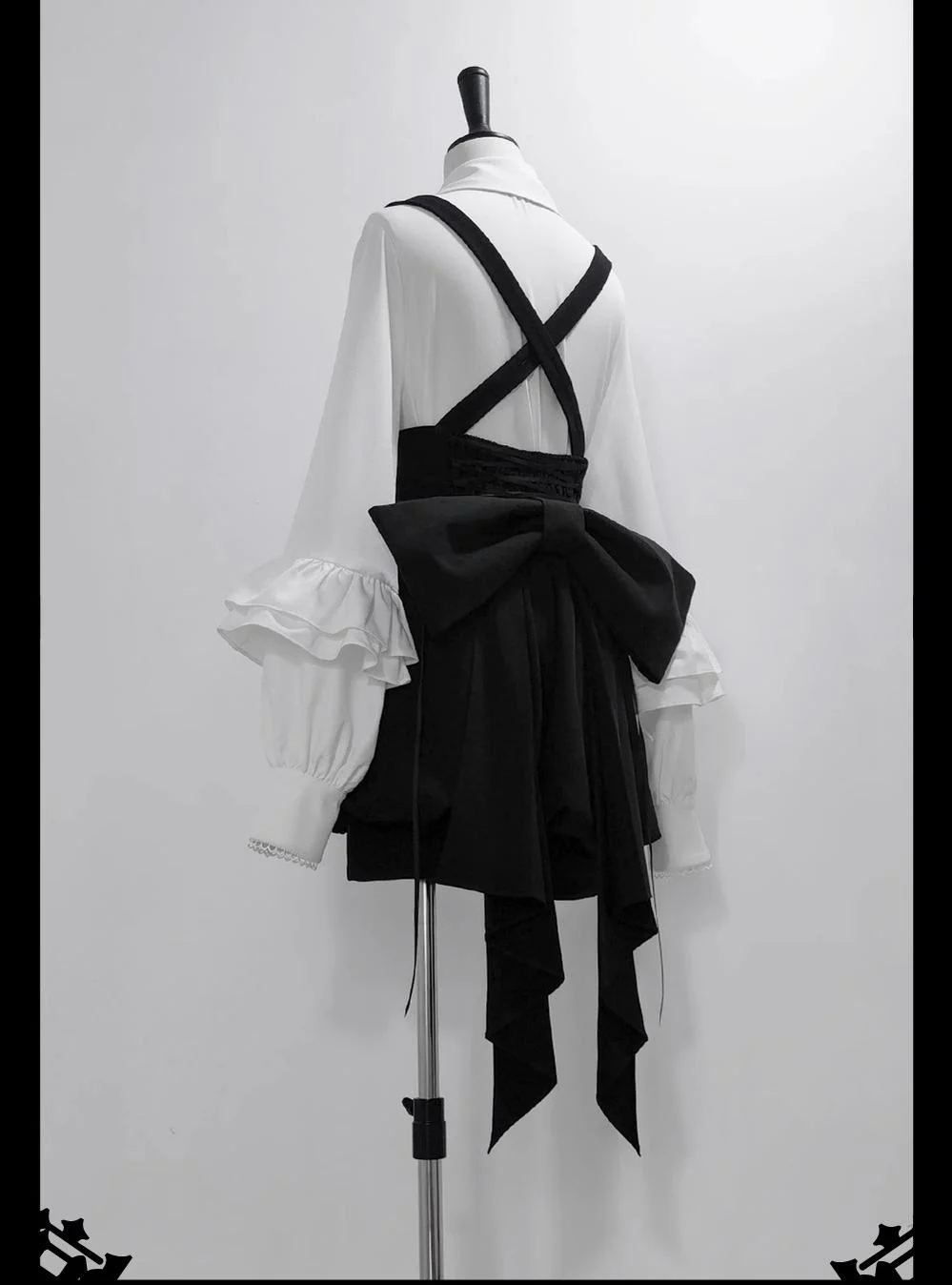 Doll - Retro Ouji Lolita Shirt Outfit - Image 13