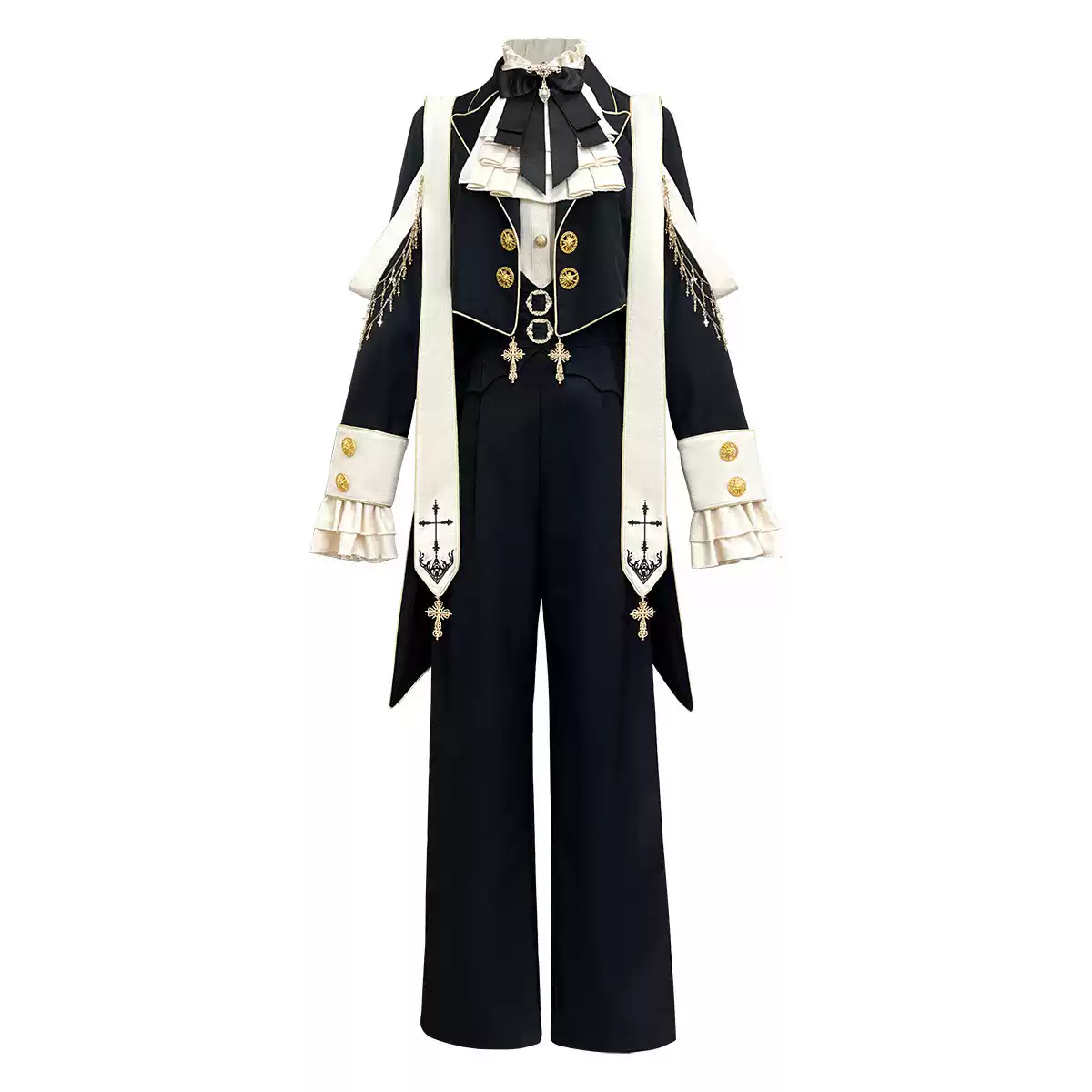 Ouji Lolita Shirt Suit Gothic Lolita Pants Set - Image 18