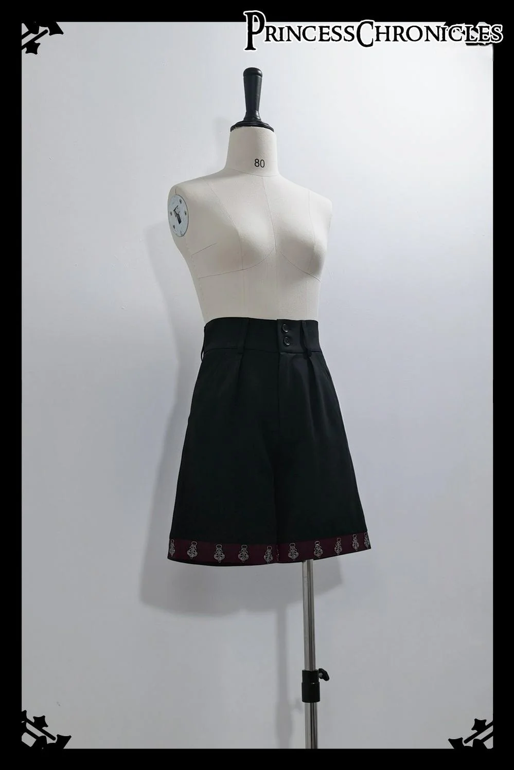 Red and Black 4.0 - Ouji Lolita Long Vest & Red Blouse - Image 19