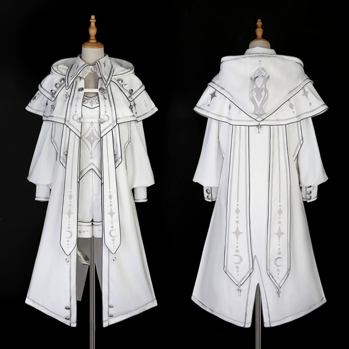 Bionic Dimension - Cyber-Lolita Techwear Cloak Set - Image 14
