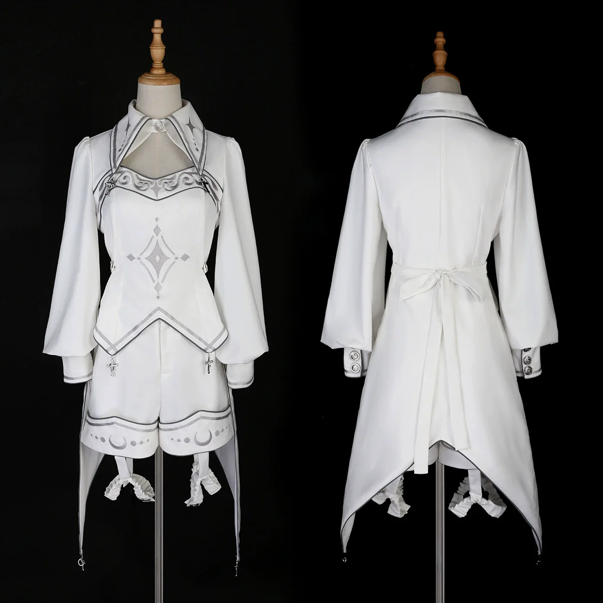 Bionic Dimension - Cyber-Lolita Techwear Cloak Set - Image 16