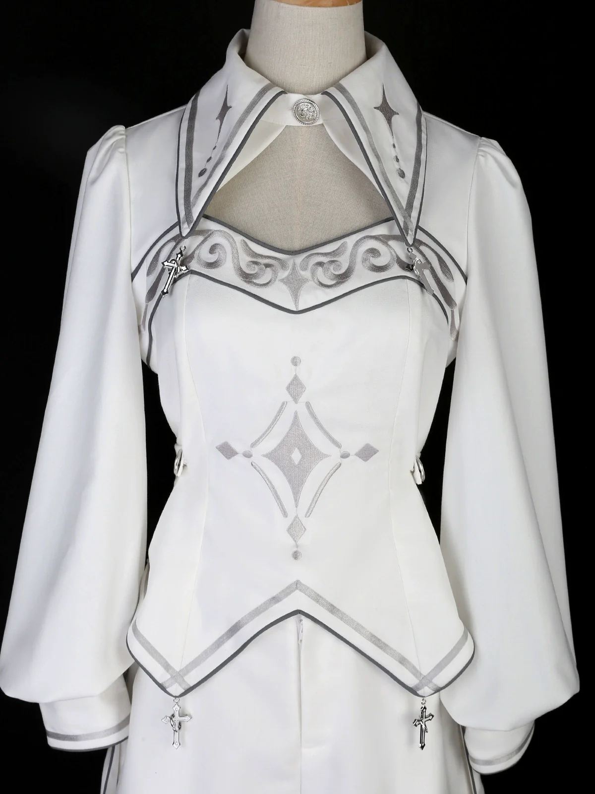 Bionic Dimension - Cyber-Lolita Techwear Cloak Set - Image 18