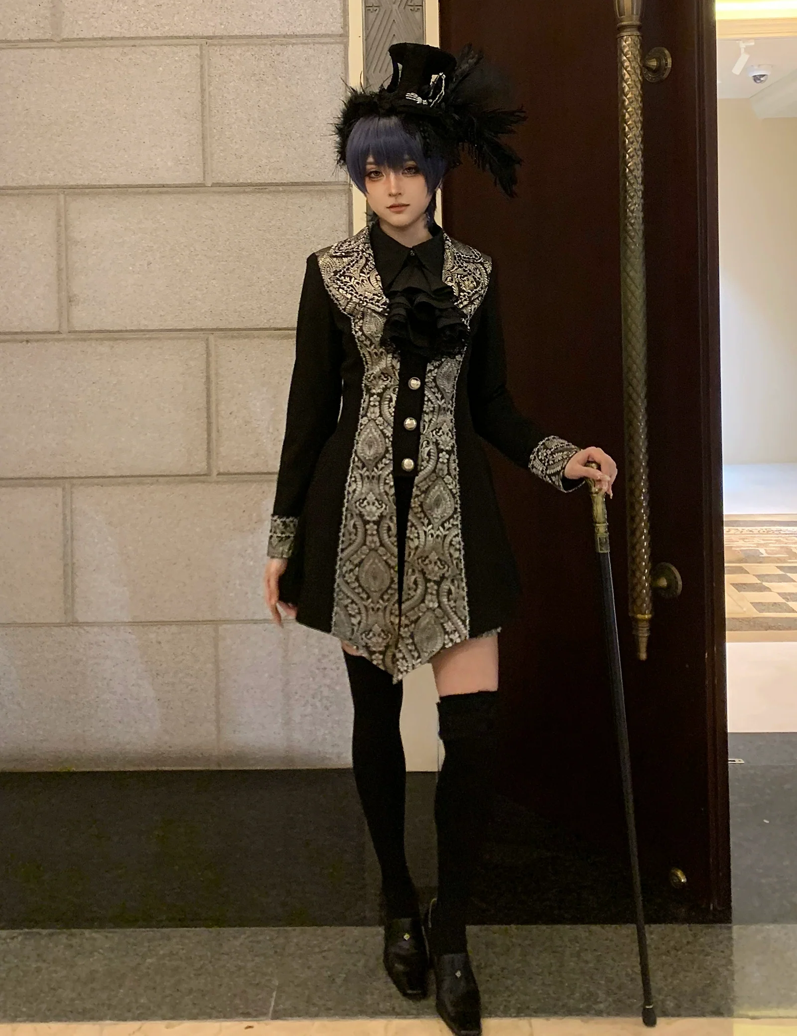 Oath of the Chapter - Ouji Lolita Suit Embroidered Prince Vest Shorts Coat - Image 13