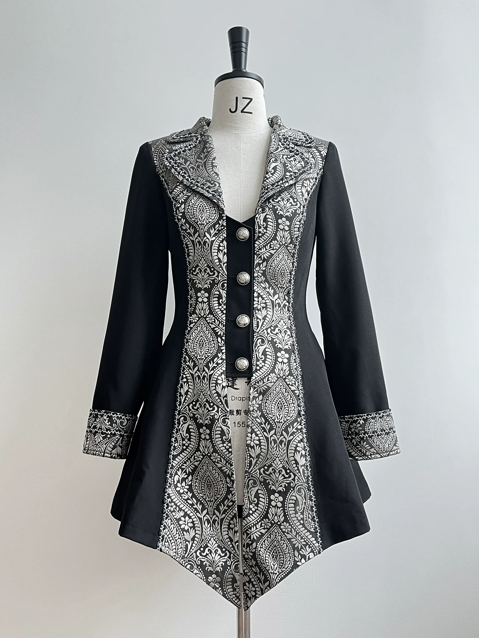 Oath of the Chapter - Ouji Lolita Suit Embroidered Prince Vest Shorts Coat - Image 15