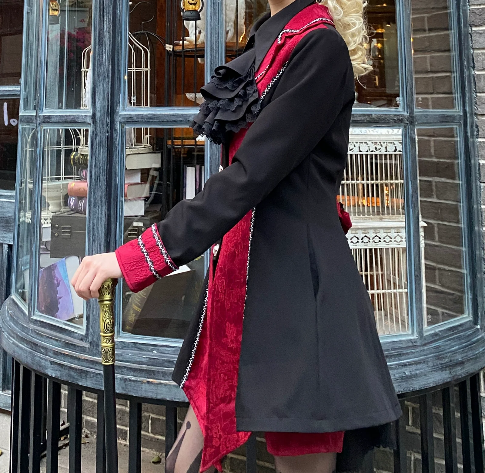 Oath of the Chapter - Ouji Lolita Suit Embroidered Prince Vest Shorts Coat - Image 22