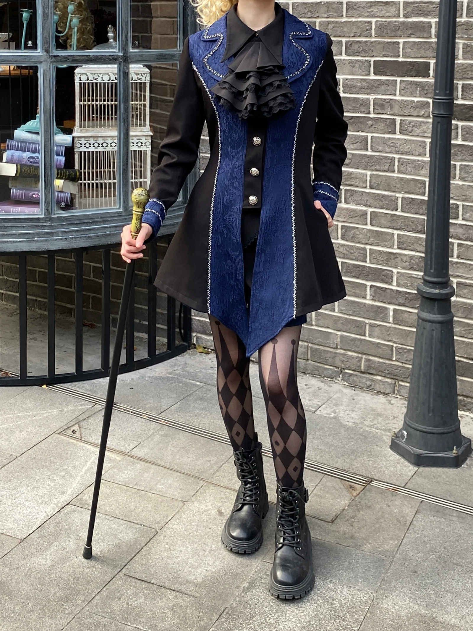 Oath of the Chapter - Ouji Lolita Suit Embroidered Prince Vest Shorts Coat - Image 24