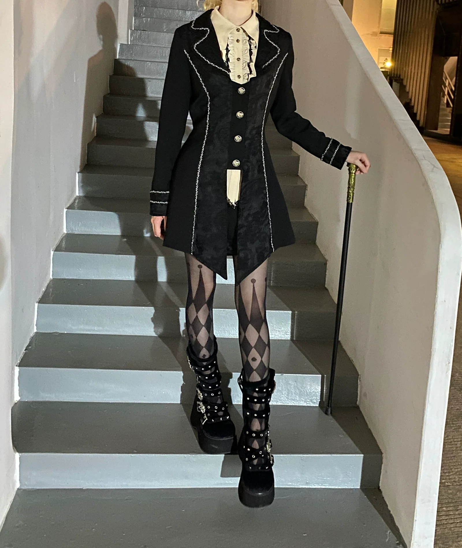 Oath of the Chapter - Ouji Lolita Suit Embroidered Prince Vest Shorts Coat - Image 59