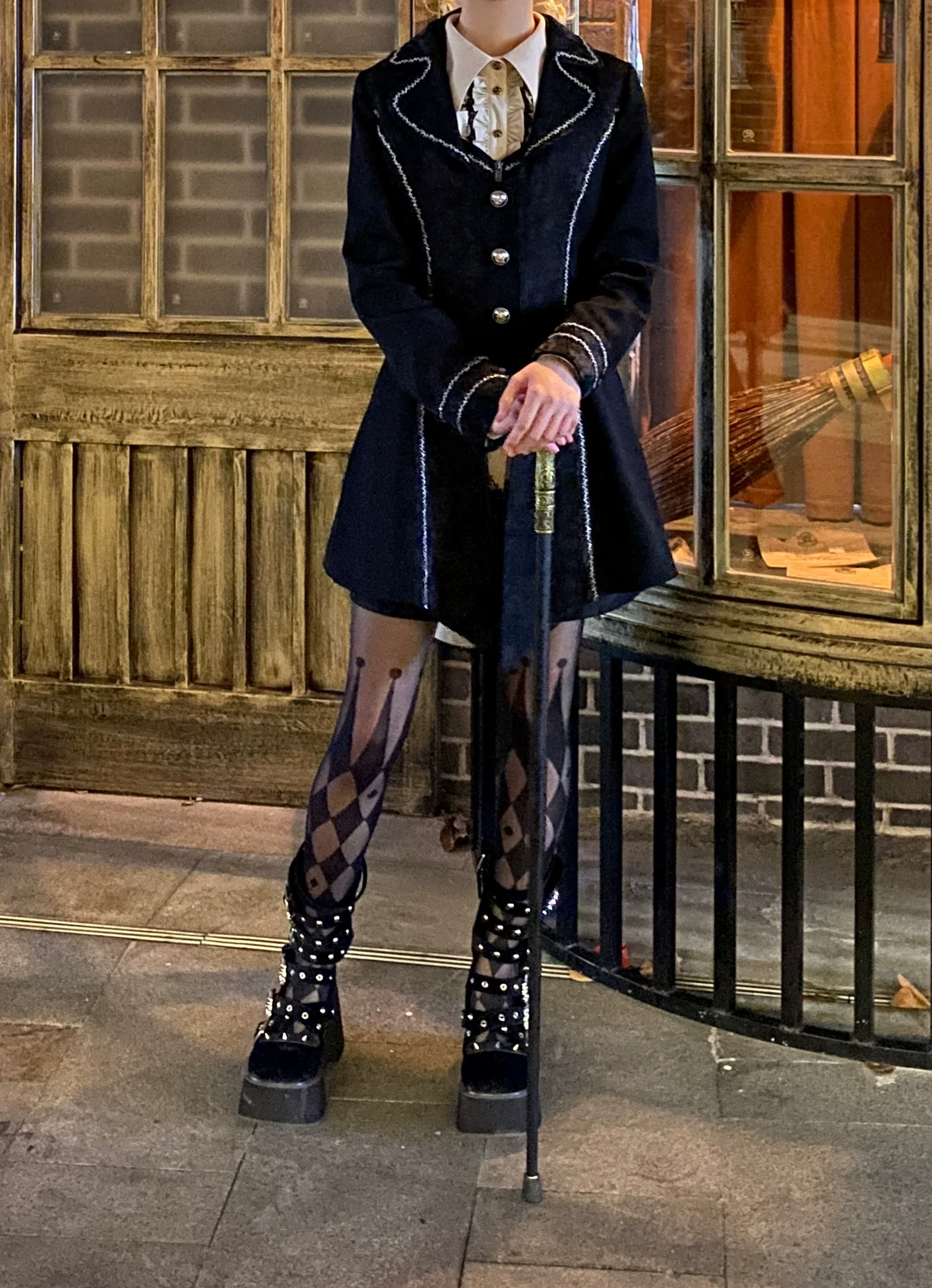 Oath of the Chapter - Ouji Lolita Suit Embroidered Prince Vest Shorts Coat - Image 63