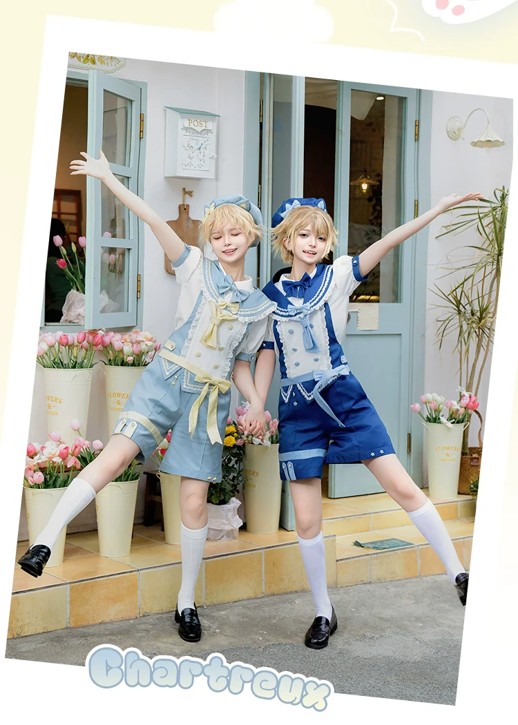 Small Animal Team - Ouji Lolita Suit Male Lolita Shirt Shorts - Image 9
