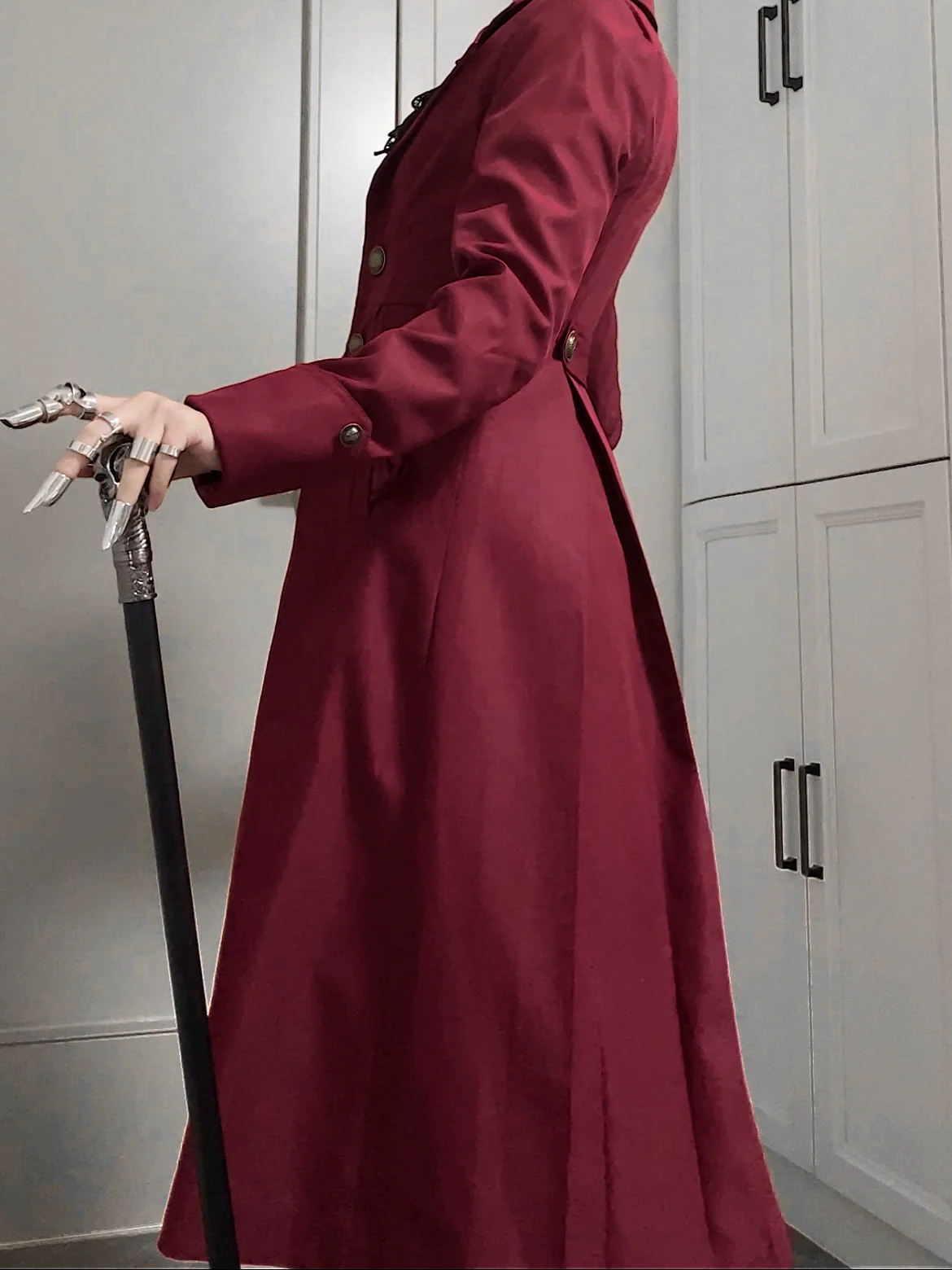 Gazing Galactic - Paranoia Punishment - Ouji Lolita Trench Coat Gothic Lolita Coat - Image 11