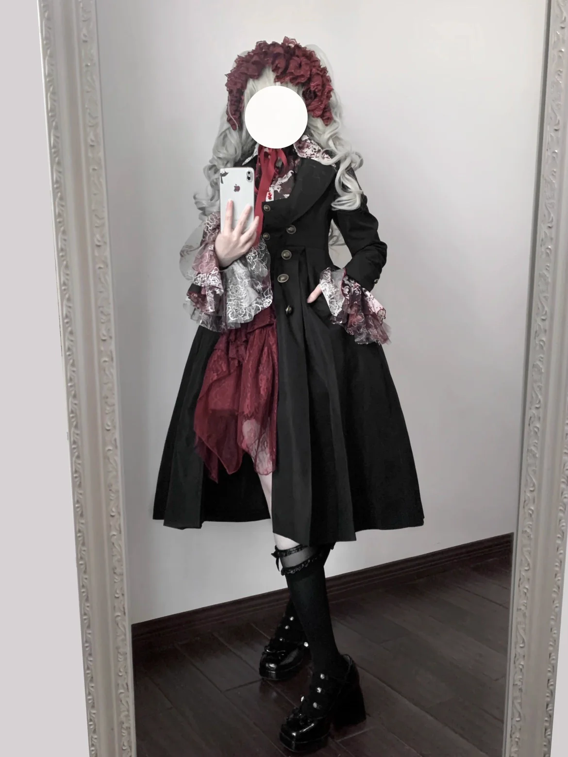 Gazing Galactic - Paranoia Punishment - Ouji Lolita Trench Coat Gothic Lolita Coat - Image 13