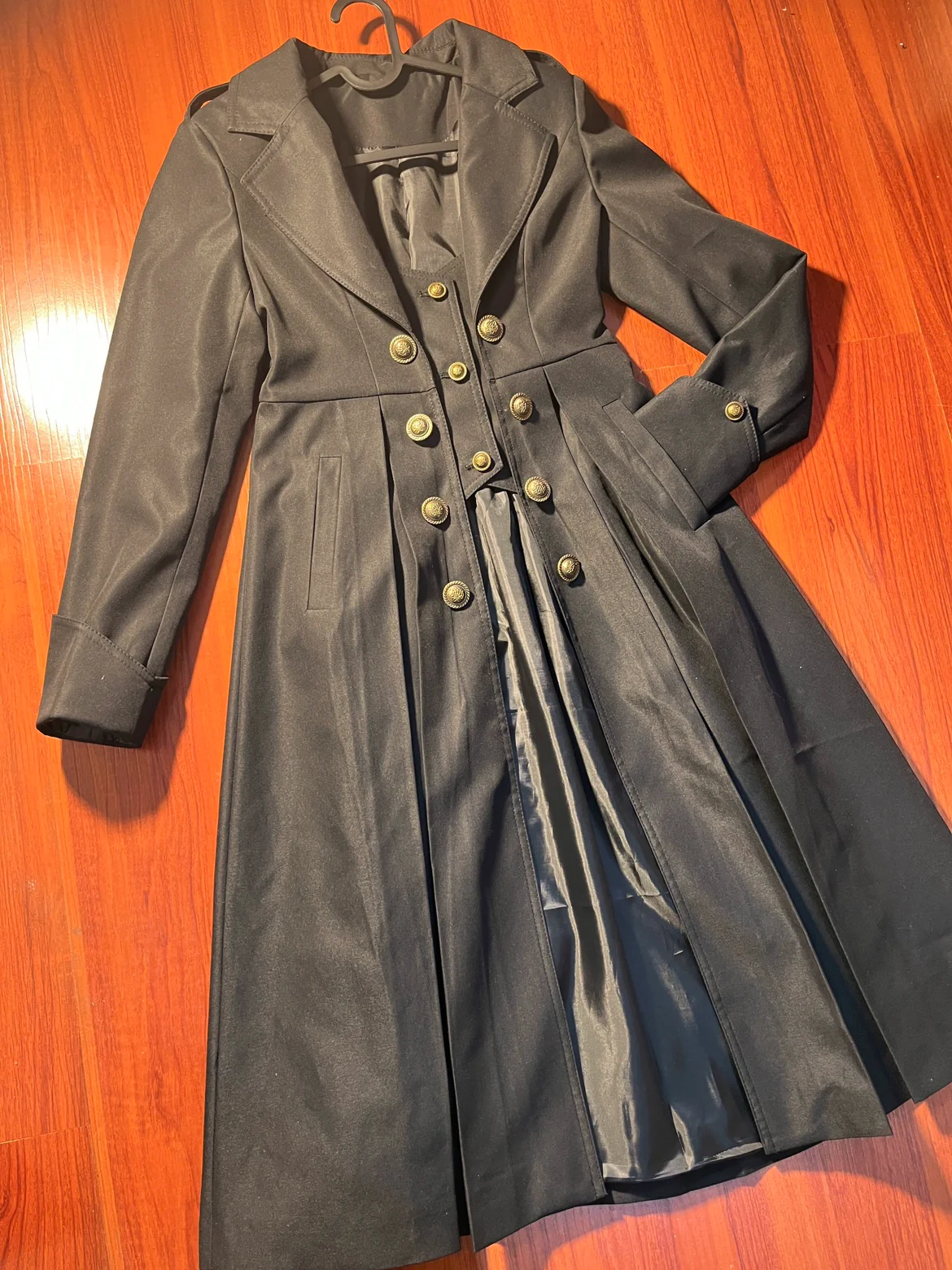 Gazing Galactic - Paranoia Punishment - Ouji Lolita Trench Coat Gothic Lolita Coat - Image 15