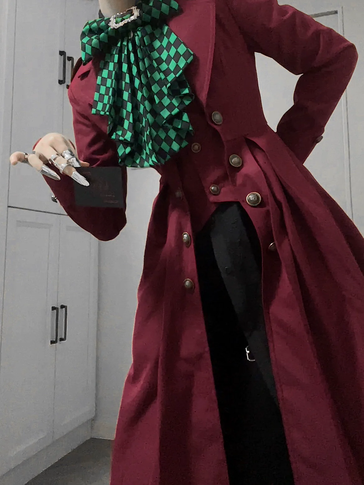 Gazing Galactic - Paranoia Punishment - Ouji Lolita Trench Coat Gothic Lolita Coat - Image 9