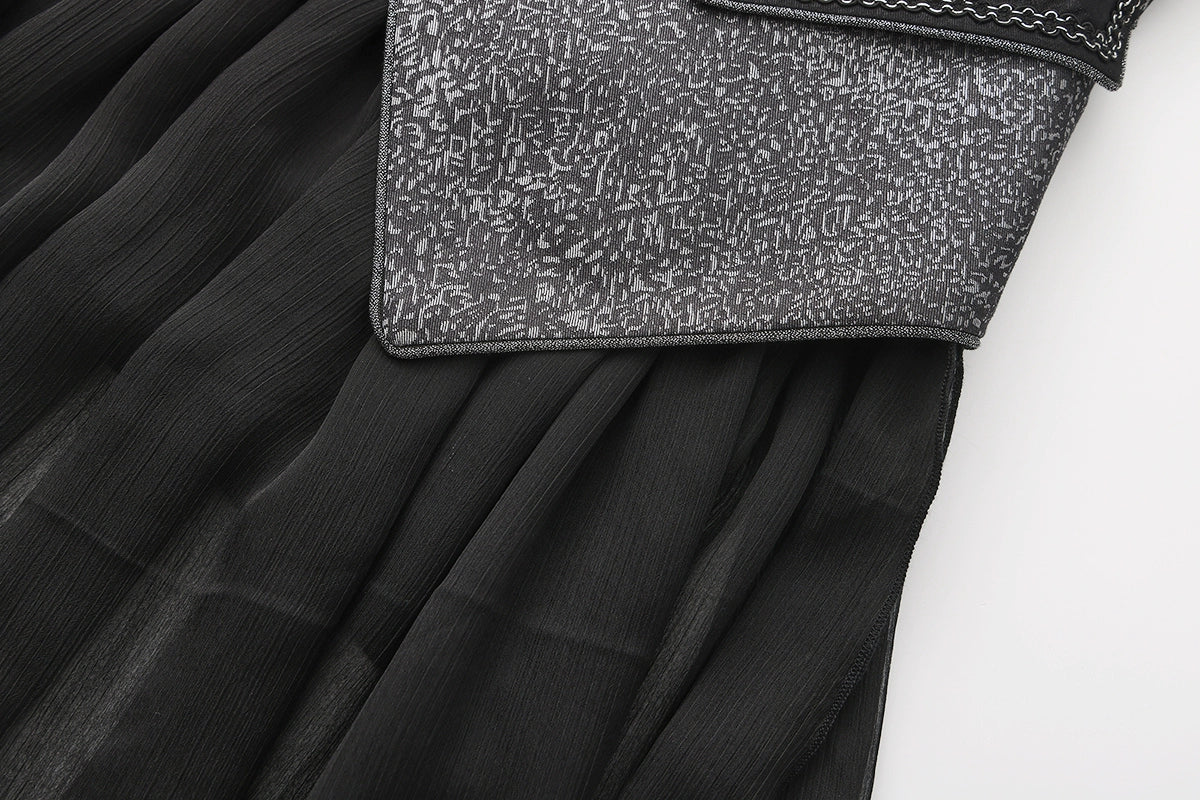 Eternal Displaced Boundary - Ouji Lolita Vest Coat, Detachabl Back Trailing - Image 6