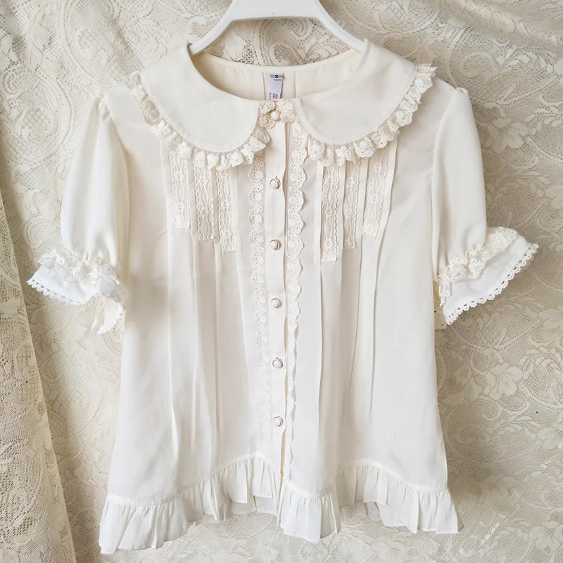 Peter Pan Collar Kawaii Lolita Blouse - Image 6