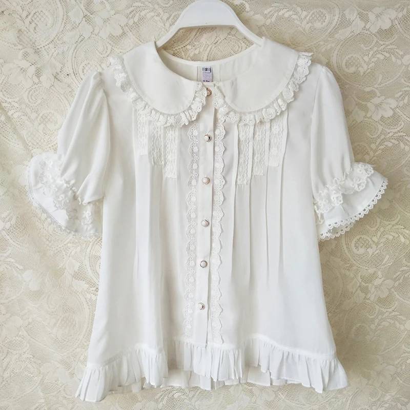 Peter Pan Collar Kawaii Lolita Blouse - Image 7