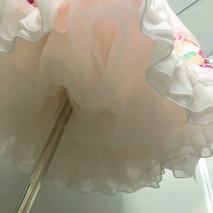 Daily Lolita Petticoat 13.8" (35 cm), White Short Soft Yarn Pannier - Image 6