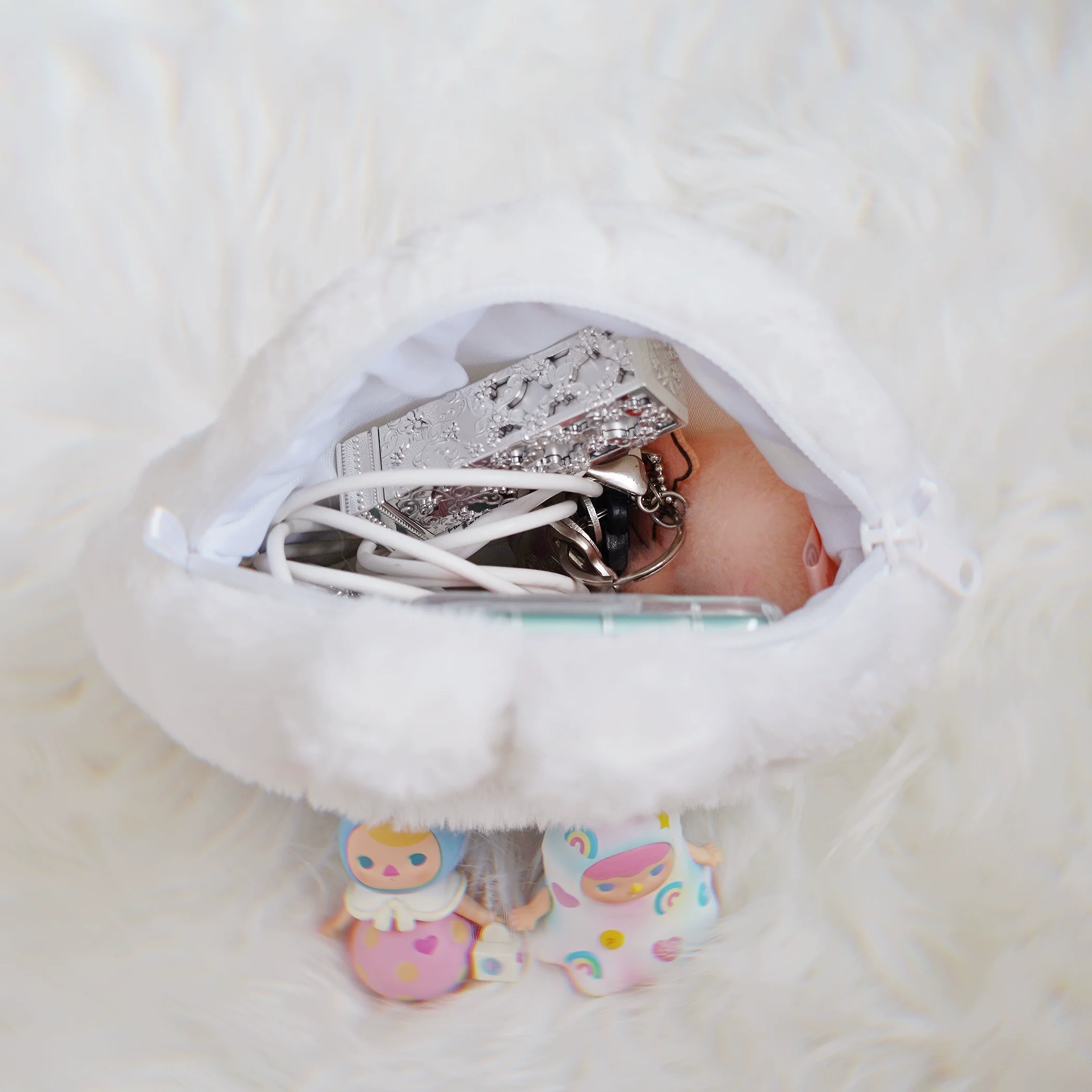PiggyLass - Cute Plush Lolita Bag Rabbit Cake Bag - Image 18