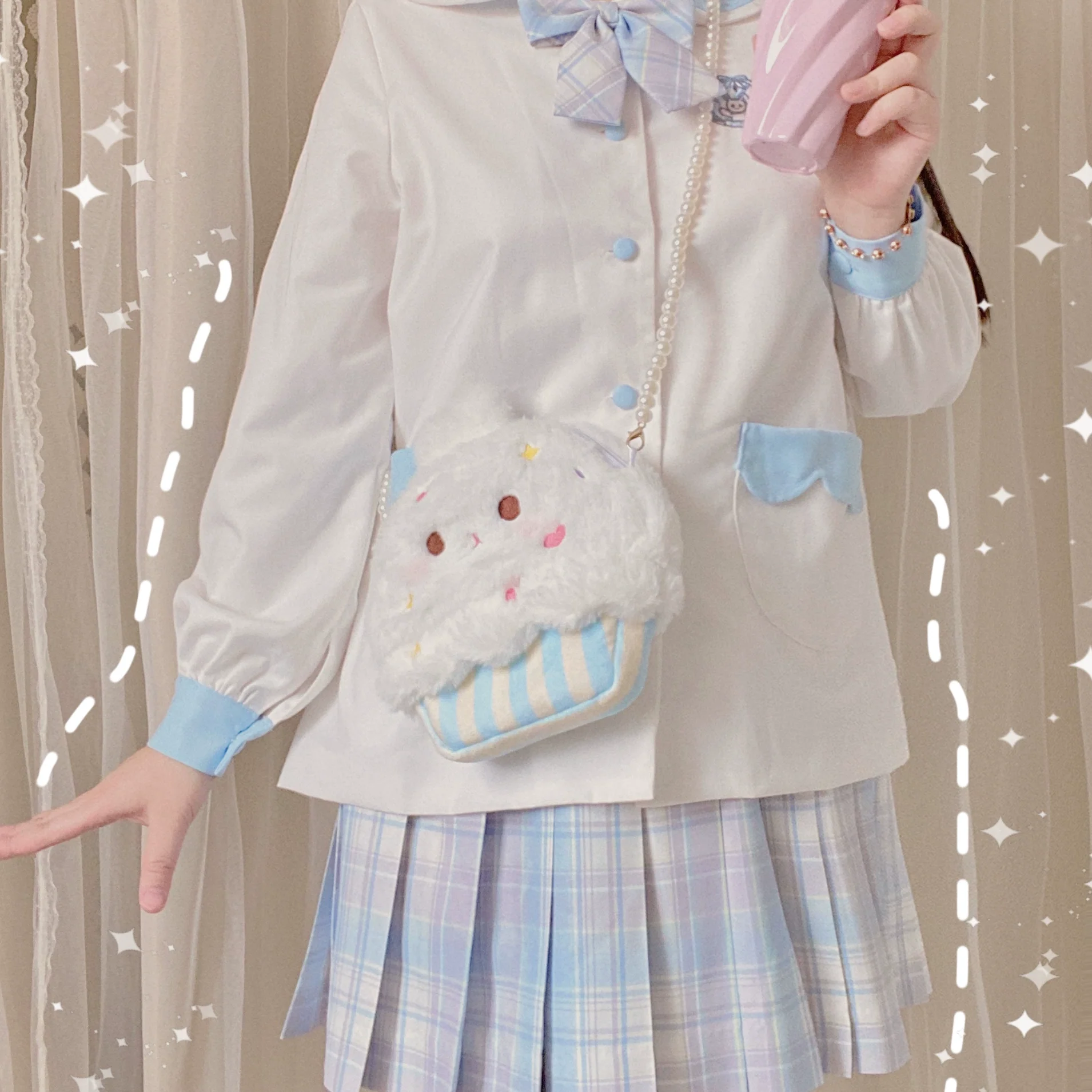 PiggyLass - Cute Plush Lolita Bag Rabbit Cake Bag - Image 19