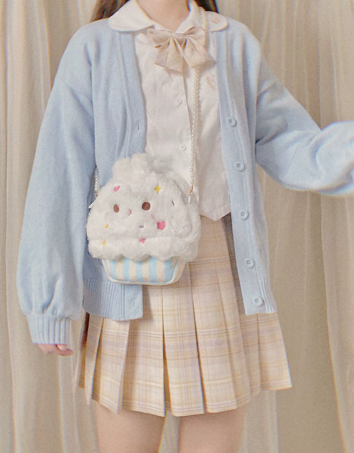 PiggyLass - Cute Plush Lolita Bag Rabbit Cake Bag - Image 25
