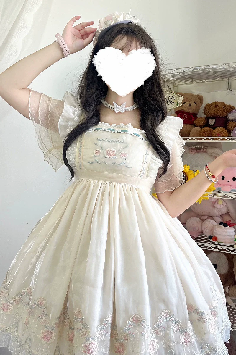 Yuexi - Plus Size Lolita Blouse Versatile Daily Loose Shirt - Image 16