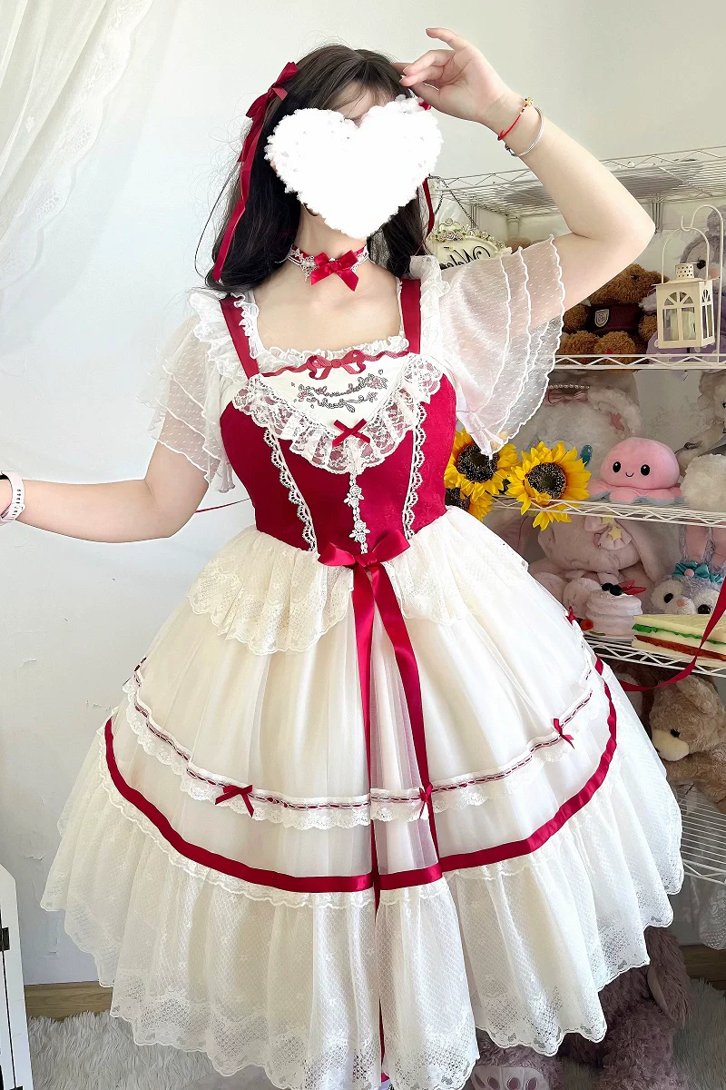 Yuexi - Plus Size Lolita Blouse Versatile Daily Loose Shirt - Image 17