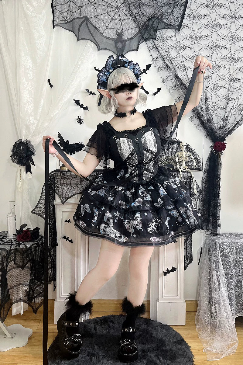 Yuexi - Plus Size Lolita Blouse Versatile Daily Loose Shirt - Image 8