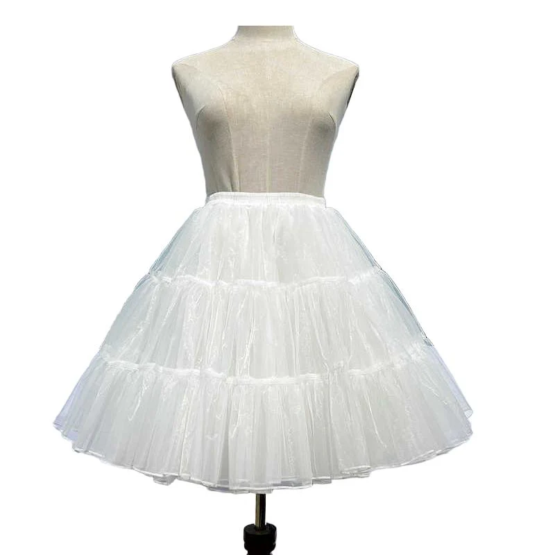 Plus Size Lolita Petticoat, Daily & Puffy Version - Image 10