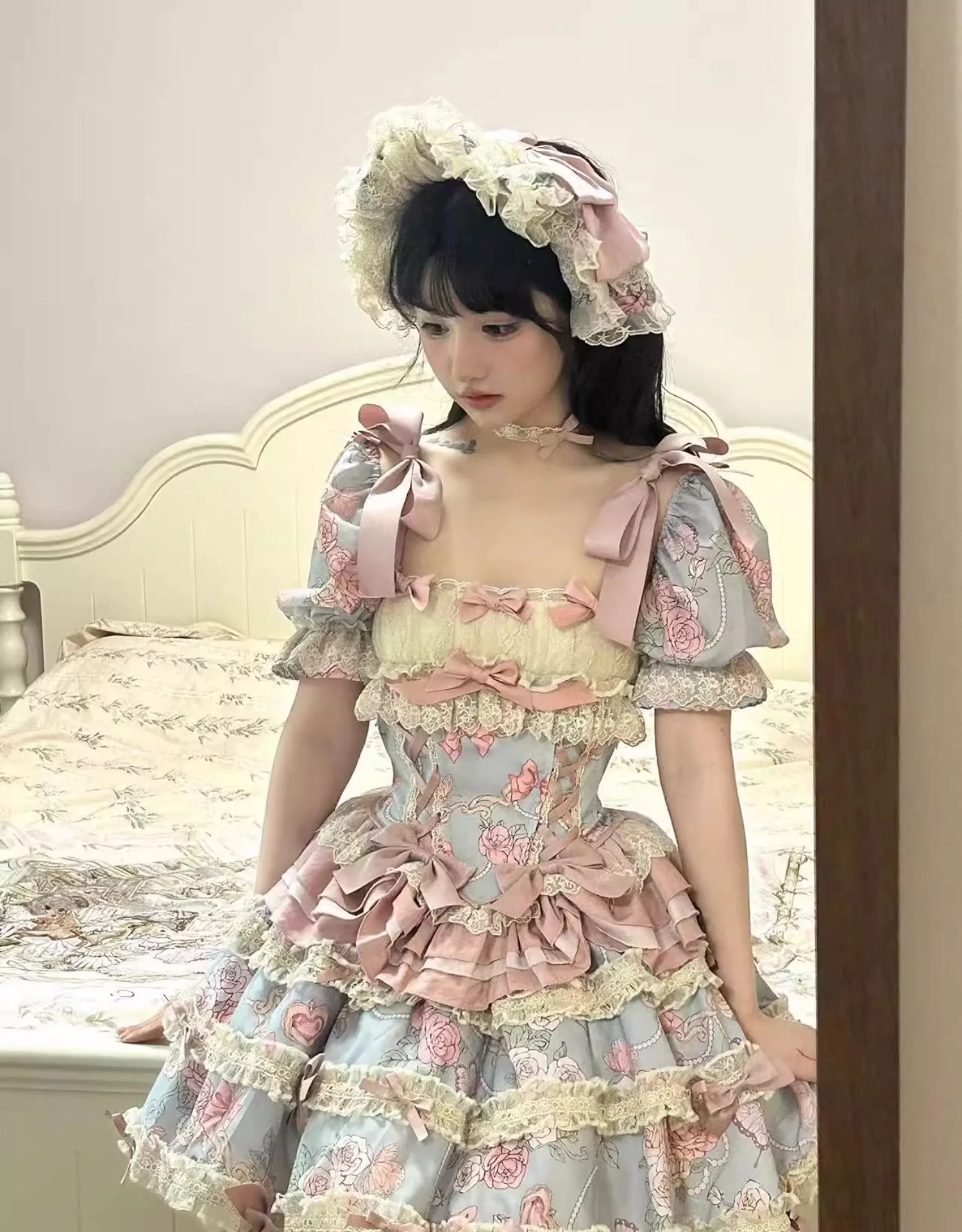 Jewel Rose - Plus Size Sweet Lolita Skirt Set in Separate Pieces - Image 11
