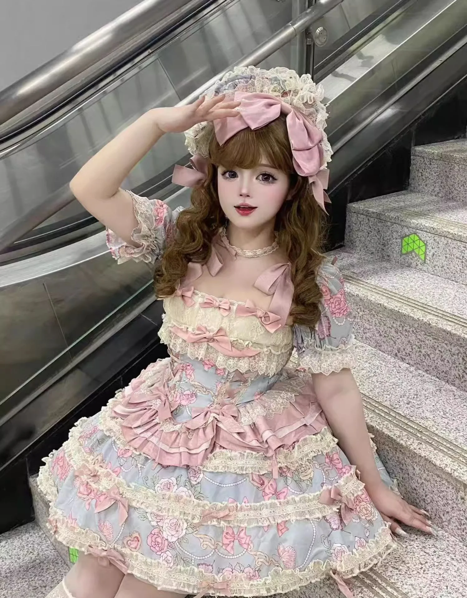 Jewel Rose - Plus Size Sweet Lolita Skirt Set in Separate Pieces - Image 17
