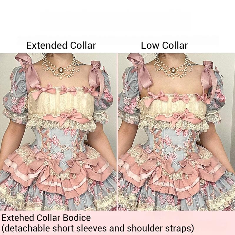 Jewel Rose - Plus Size Sweet Lolita Skirt Set in Separate Pieces - Image 21