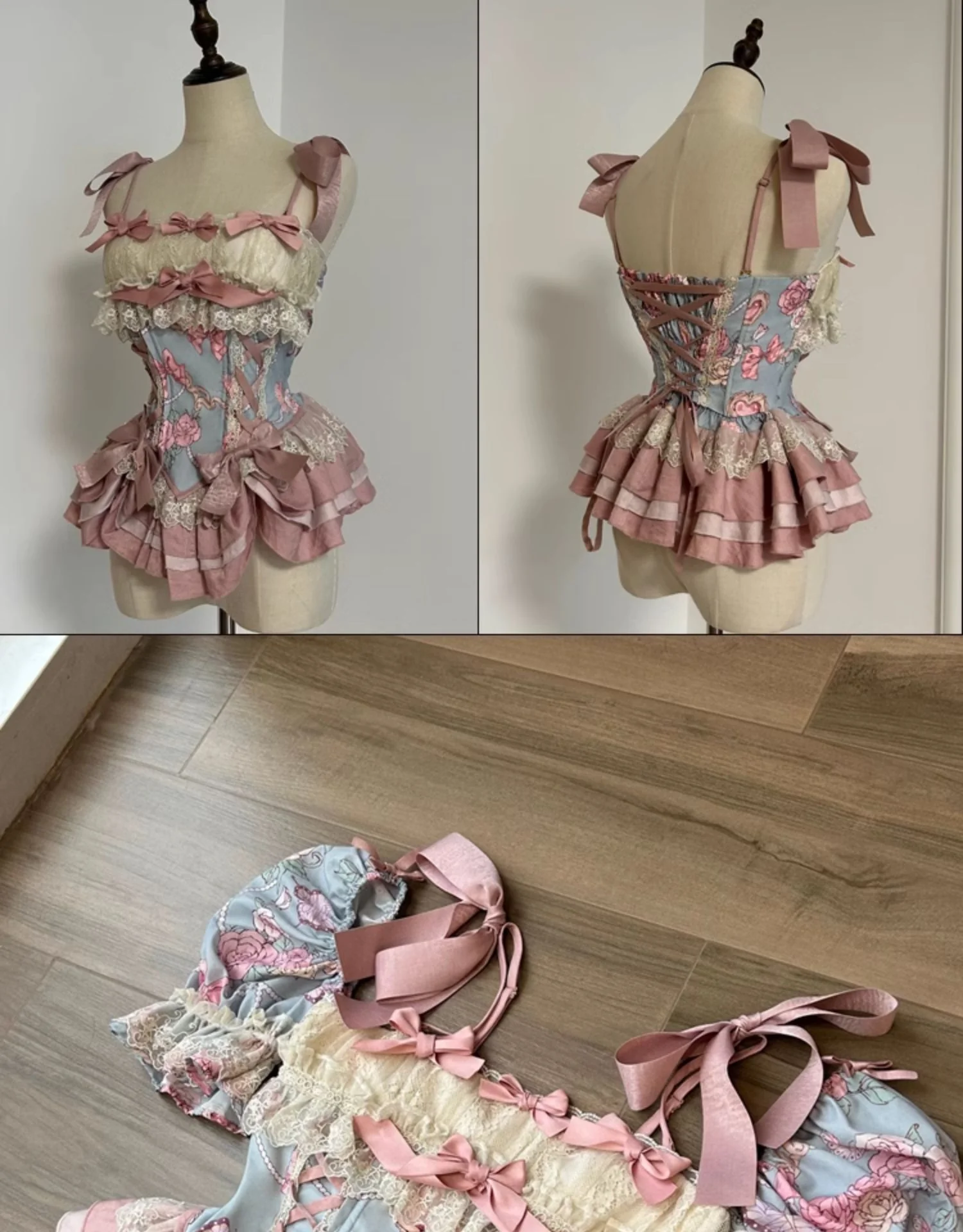 Jewel Rose - Plus Size Sweet Lolita Skirt Set in Separate Pieces - Image 31