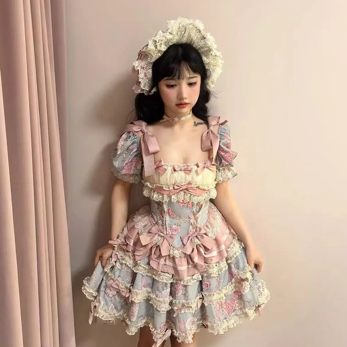 Jewel Rose - Plus Size Sweet Lolita Skirt Set in Separate Pieces - Image 6