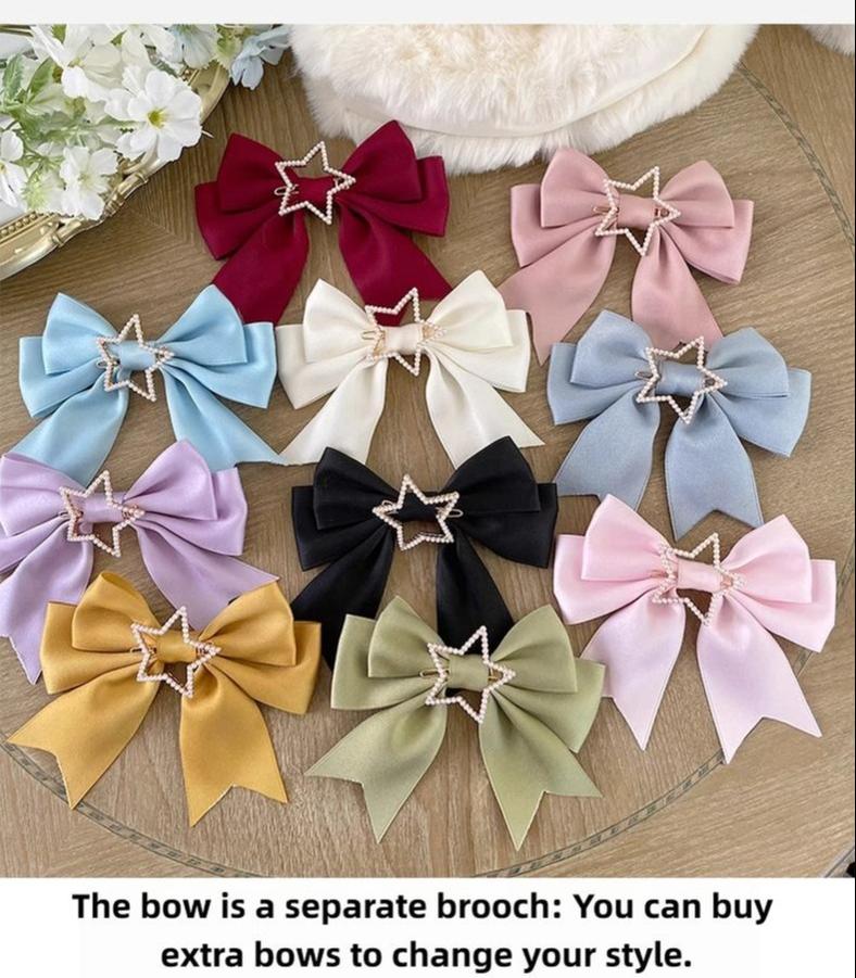 Xiaogui - Plush Heart-Shaped Lolita Bag, Detachable Bow - Image 15