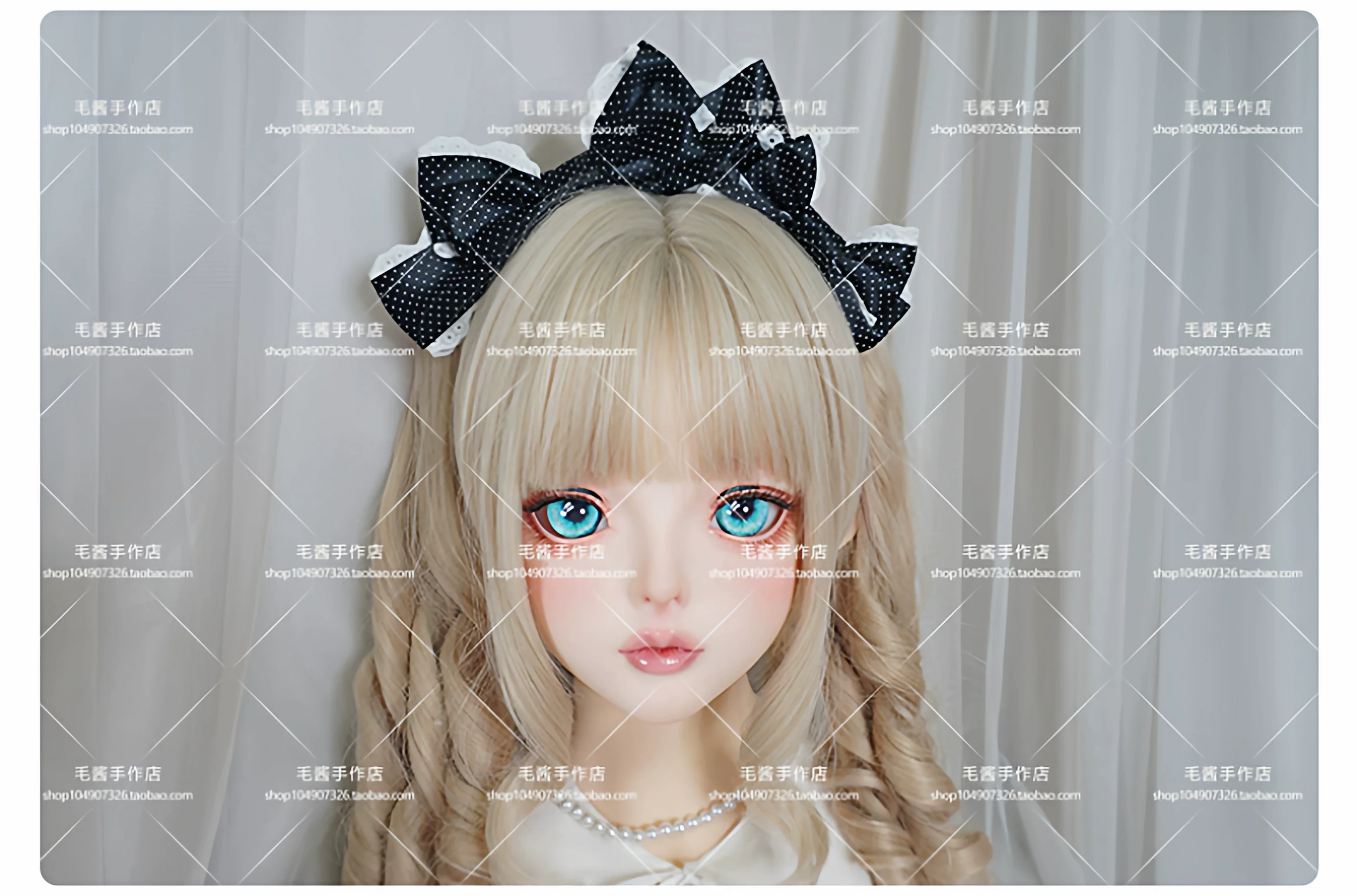 Polka Dot Lolita KC, Heart-shaped Decoration - Image 15