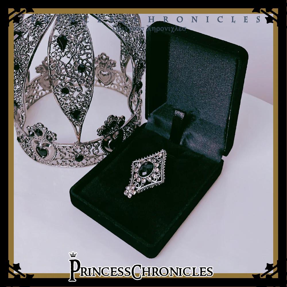 Black and Blue - Gothic Lolita Brooch - Image 4