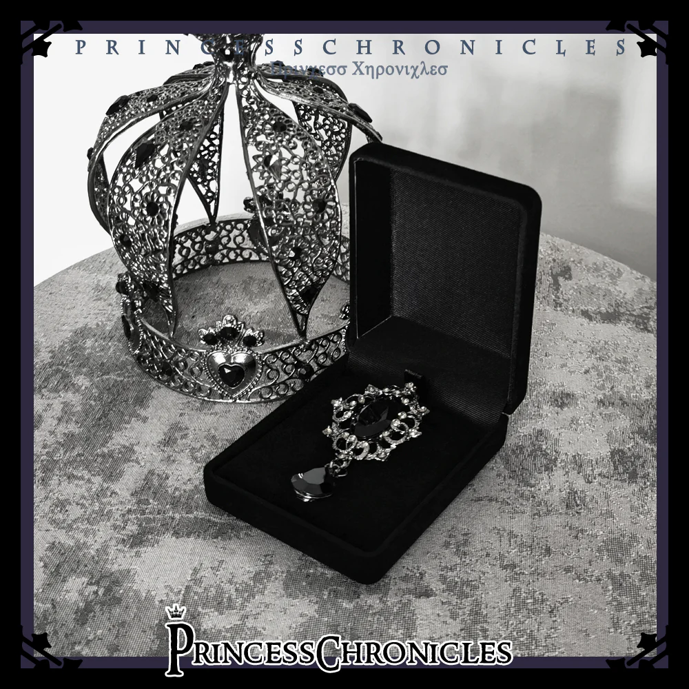 Black and Blue - Gothic Lolita Brooch - Image 5