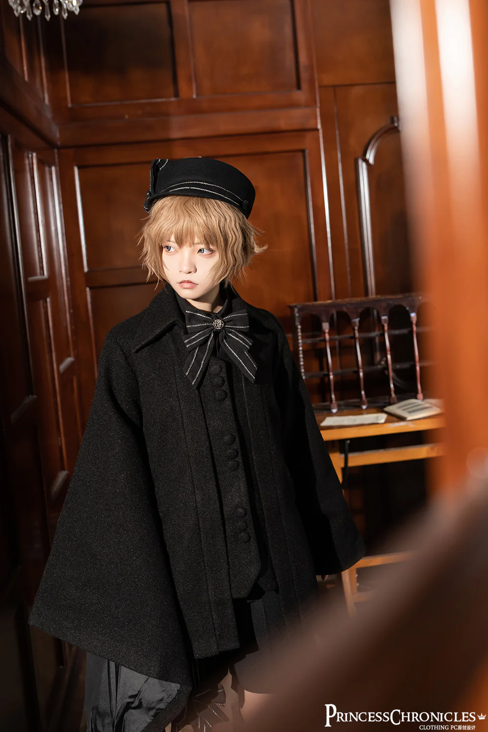ShenYao - Ouji Lolita Bow Brooch Accessories - Image 3